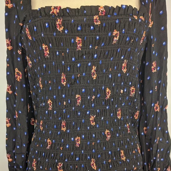 NWT Free People Two Faces Mini Black Combo sz M - Picture 5 of 8